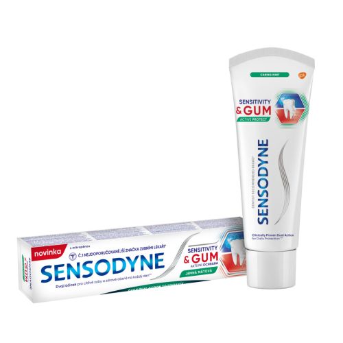 Sensodyne zubn pasta Sensitivity &amp; Gum jemn mtov 75 ml